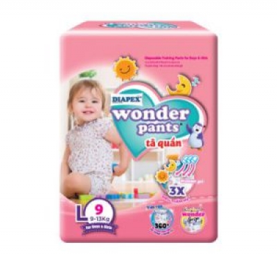 T&atilde; Quần Diapex Wonder Pants (Size L g&oacute;i nhỏ)