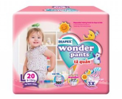 T&atilde; Quần Diapex Wonder Pants (Size M g&oacute;i trung)