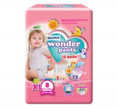 T&atilde; Quần Diapex Wonder Pants (Size XL g&oacute;i nhỏ)