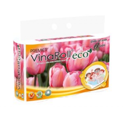 GVS VinaRoll Eco kh&ocirc;ng l&otilde;i 6 cuộn