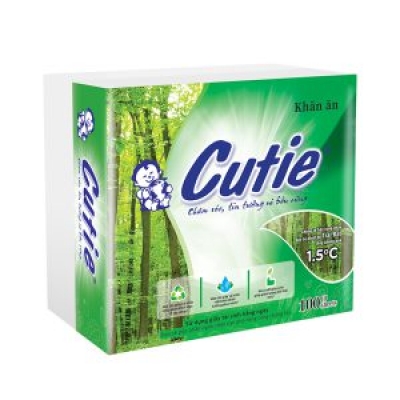 Khăn ăn Cutie 100 tờ