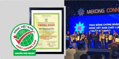 V&agrave;o ng&agrave;y 21/12 vừa qua, Đại diện NTPM (Việt Nam) đ&atilde; vinh dự nhận Danh hiệu H&agrave;ng Việt Nam chất lượng cao &ndash; Chuẩn hội nhập. Đ&acirc;y l&agrave; một danh hiệu mang &yacute; nghĩa đối với to&agrave;n thể đội ngũ NTPM (Việt Nam) do hội đồng chuy&ecirc;n m&ocirc;n đ&aacute;nh gi&aacute; suốt 1 thời gian qua.