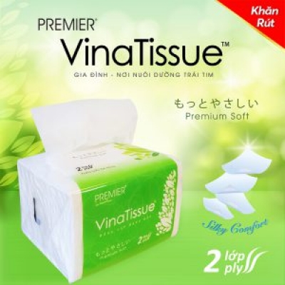 Khăn r&uacute;t Vinatissue